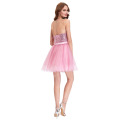 Starzz 2016 New Design Strapless Sequined Tulle Short Cocktail Dress ST000114-1